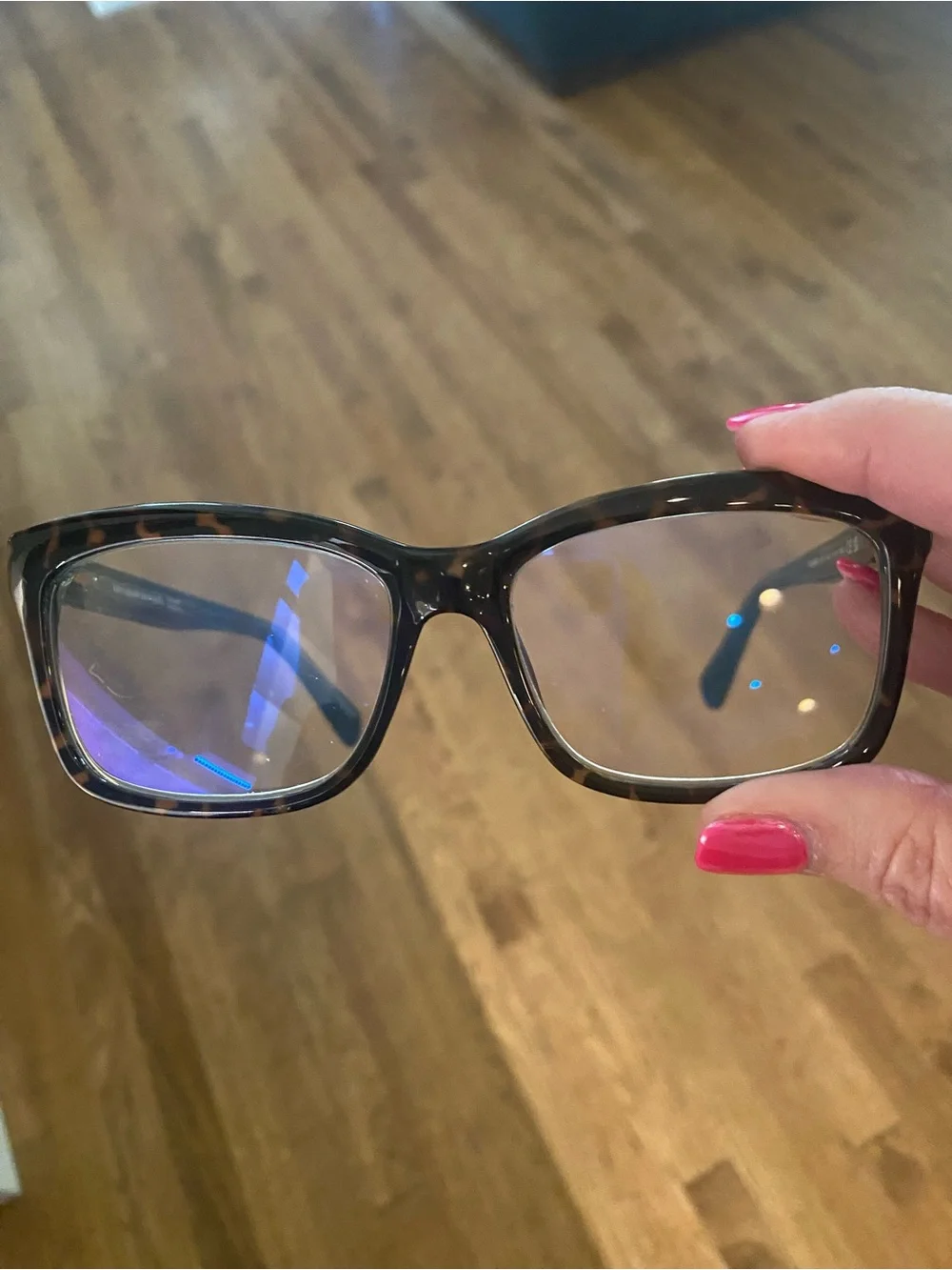 New tortoise kate spade readers with hard-shell case  +1.5